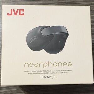 JVC Black Wireless Earbud Headphones